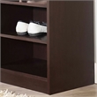 Furniture of America Bert Modern Engineered Wood Shoe Cabinet in Walnut