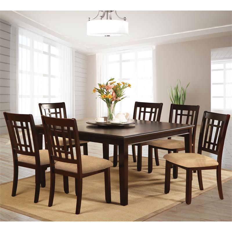 Furniture of America Leeuwarden Wood Dining Table in Dark Cherry Cymax Business