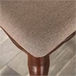 Furniture of America Pienne Wood Padded Dining Chair in Dark Walnut (Set of 2)