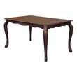 Furniture of America Pienne Transitional 5-Piece Wood Dining Set in Dark Walnut