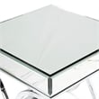 Furniture of America Xander Metal 2-Piece Coffee Table Set in Chrome