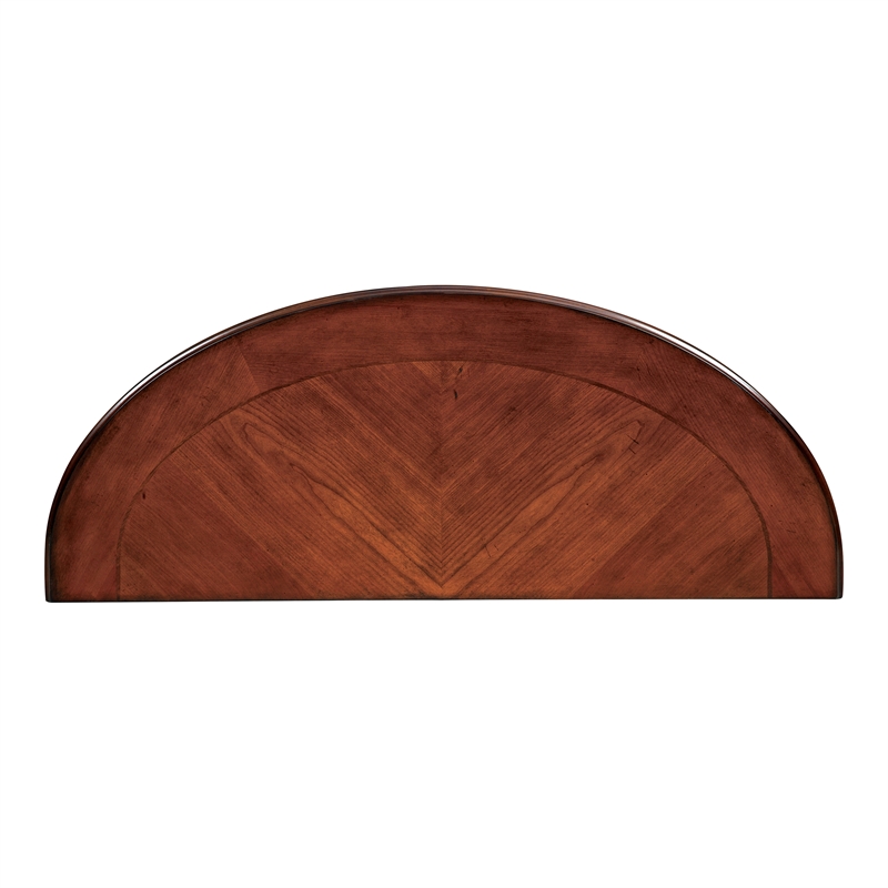 Furniture of America Azea Solid Wood 3-Piece Coffee Table Set in Brown Cherry