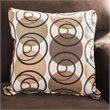 Furniture of America Tremble Transitional Fabric 2-Piece Sofa Set in Chocolate