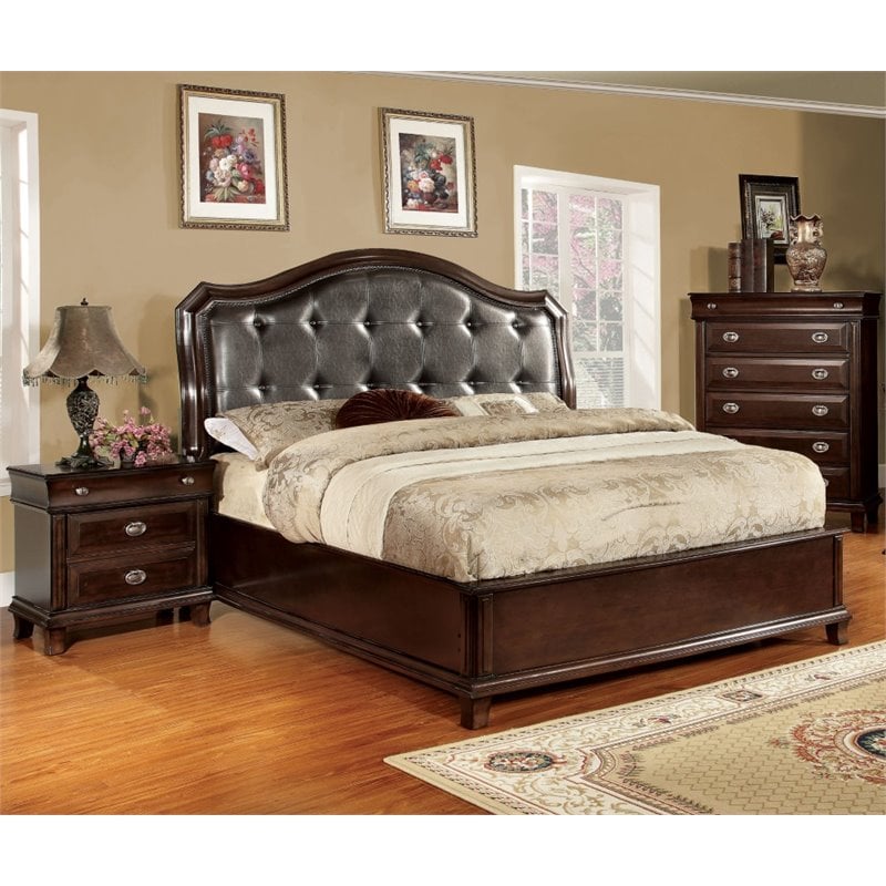 cherry california king bed sets