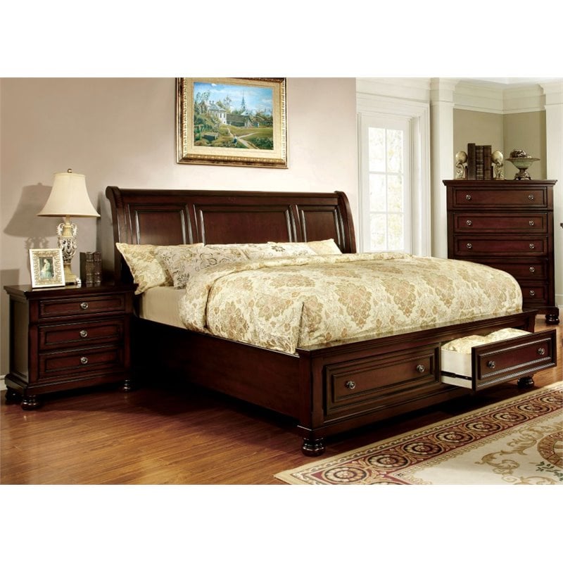 Furniture of America Caiden 2 Piece California King 