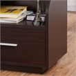 Furniture of America Isabel Transitional Wood 1-Drawer End Table in Walnut