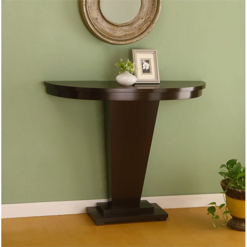 Furniture of America Bella Modern Console Table in Espresso ID29319