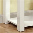 Furniture of America Kristof Wood 1-Shelf Console Table in Glossy White
