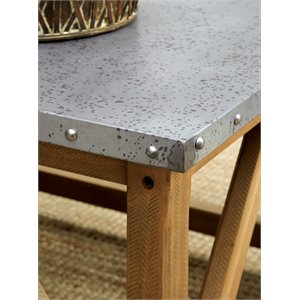 Furniture of America Marqueze Coffee Table in Na..