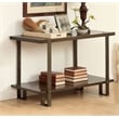 Furniture of America Erasmus Transitional Wood 1-Shelf Console Table in Dark Oak