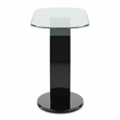 Furniture of America Mason Contemporary Wood Console Table in Glossy Black