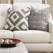 Furniture of America Gauthier Contemporary Fabric Tufted Sofa in Ivory