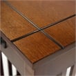 Furniture of America Davis Cottage Wood 1-Drawer End Table in Antique Oak