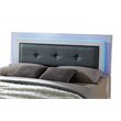 Furniture of America Rayland Contemporary Wood Full Tufted Bed in Glossy White