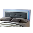 Furniture of America Rayland Contemporary Wood Queen Tufted Bed in Glossy White
