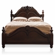 Furniture of America Ruben Traditional Wood California King Poster Bed in Cherry