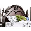 Furniture of America Ruben Traditional Wood Queen Poster Bed in Cherry