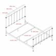 Furniture of America Celinda Metal California King Spindle Bed in Dark Bronze