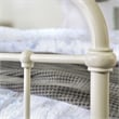 Furniture of America Celinda Metal King Spindle Bed in Vintage White
