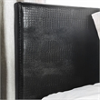 Furniture of America Nicole Faux Leather Full Platform Bed in Black