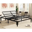 Furniture of America Hagemen Metal Adjustable Queen/King Bed Frame in Black