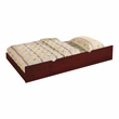 Furniture of America Barnes Transitional Wood Twin Trundle in Cherry