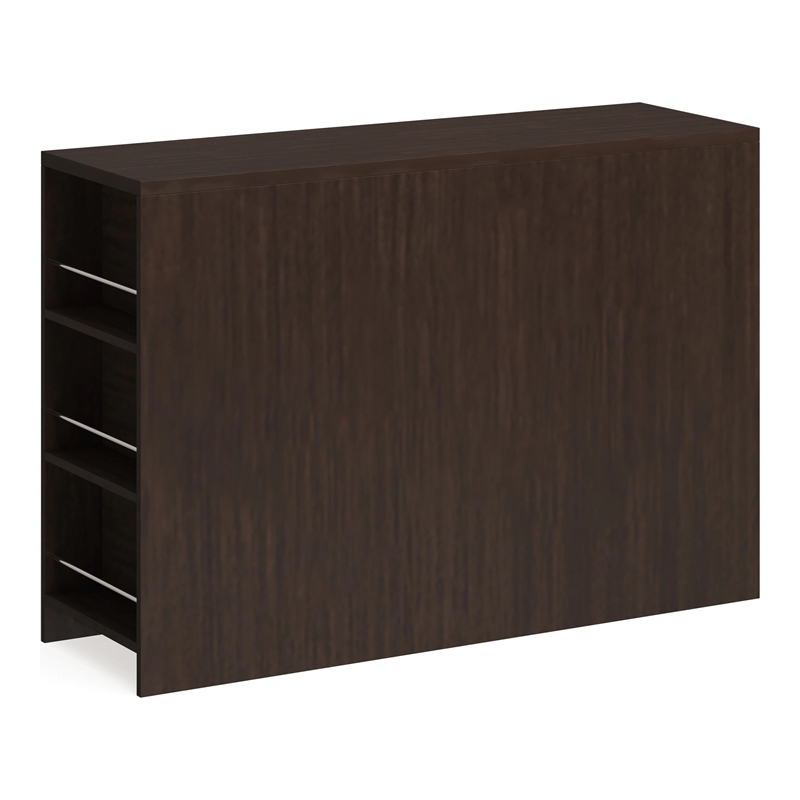 Furniture of America Nathan Modern Wood Multi-Storage Buffet in Cappuccino