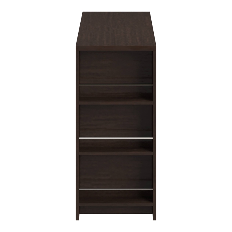 Furniture of America Nathan Modern Wood Multi-Storage Buffet in Cappuccino