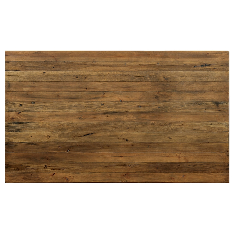 Furniture of America Landon Contemporary Wood Dining Table in Black