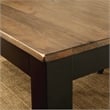 Furniture of America Landon Contemporary Wood Dining Table in Black