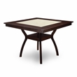 Furniture of America Arena 9-Piece Wood Counter Height Dining Set in Dark Cherry