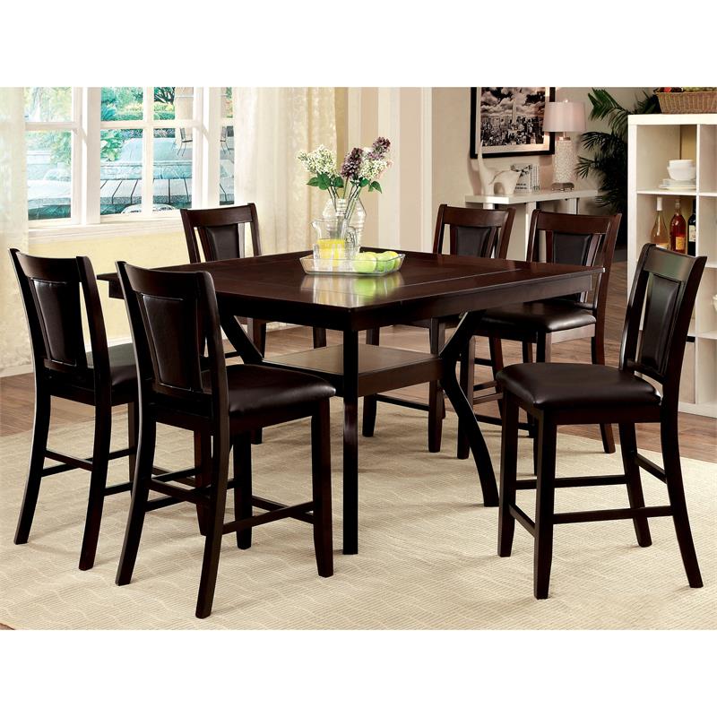 dark cherry dining set