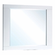 Furniture of America Rayland Wood 6-Drawer Dresser and Mirror in Glossy White
