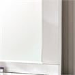 Furniture of America Rayland Wood 6-Drawer Dresser and Mirror in Glossy White