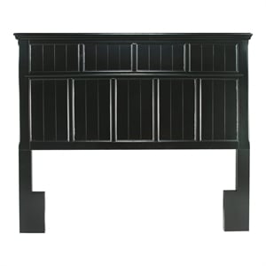 Furniture of America Jayleen Transitional Wood Twin Headboard in Black