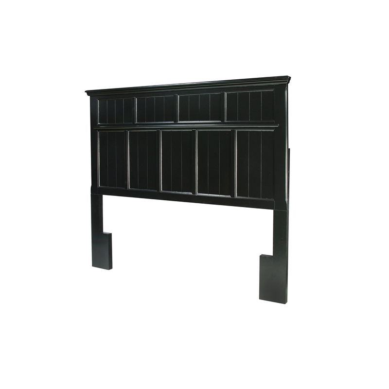 Furniture of America Jayleen Transitional Wood Twin Headboard in Black