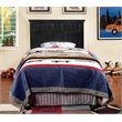 Furniture of America Jayleen Transitional Wood Twin Headboard in Black