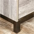 Furniture of America Charlsie Solid Wood 2-Drawer Nightstand in Antique Gray