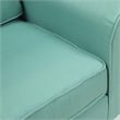 Furniture of America Prior Transitional Fabric Accent Chair in Blue