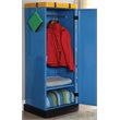 Furniture of America Mars Contemporary Metal 2-Shelf Closet in Blue