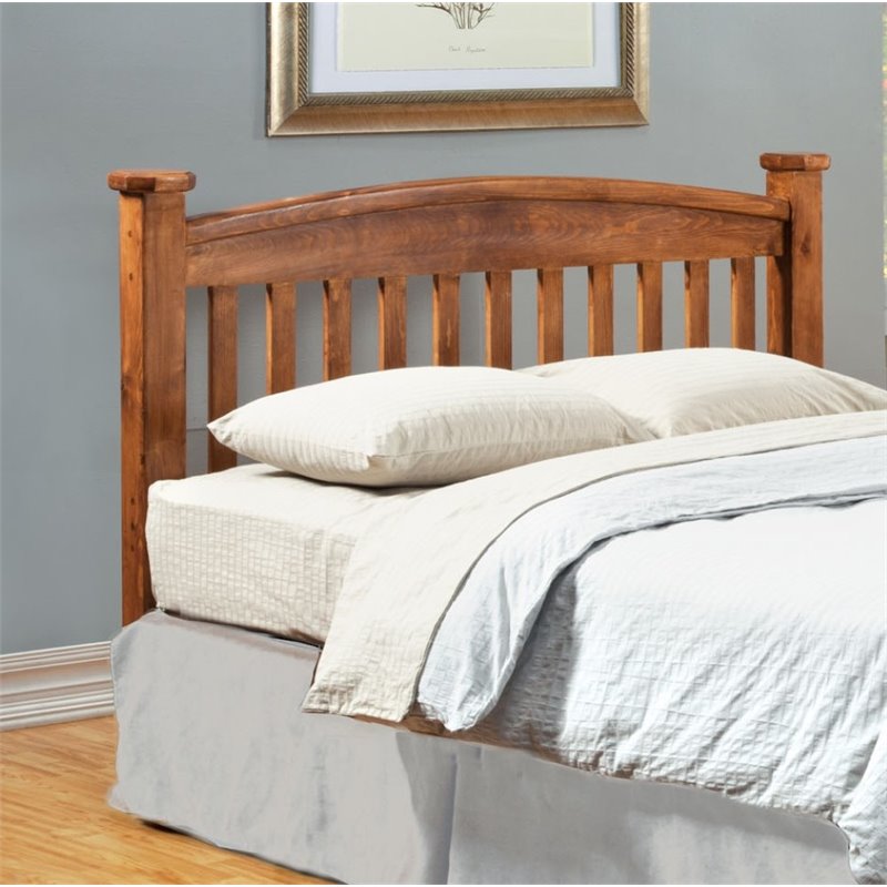 Furniture of America Legales King Slat Headboard in Oak IDFAM7962EK