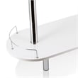Furniture of America Godric Contemporary Wood 2-Shelf Pub Table in White