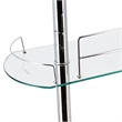 Furniture of America Godric Contemporary Wood 2-Shelf Pub Table in White