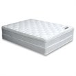 Furniture of America Joneson Fabric King Quilted Euro Top Mattress in White