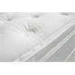 Furniture of America Joneson Fabric Twin Quilted Euro Top Mattress in White