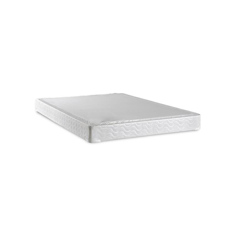 Furniture of America Joneson Fabric Twin Quilted Euro Top Mattress in White