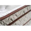 Furniture of America Sandroman Fabric Queen Euro Top Coil Mattress in Beige