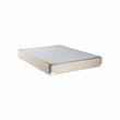 Furniture of America Sandroman Fabric Queen Euro Top Coil Mattress in Beige