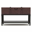 Furniture of America Alda Wood Lift Top Console Table in Vintage Walnut