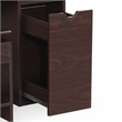 Furniture of America Astro Contemporary Wood 2-Piece Vanity Set in Walnut